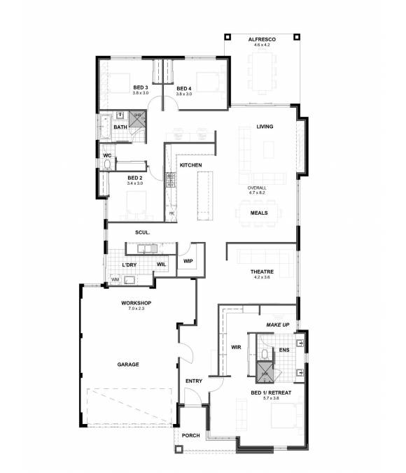 Home Designs with Floor Plans in Perth & WA | newhousing.com.au