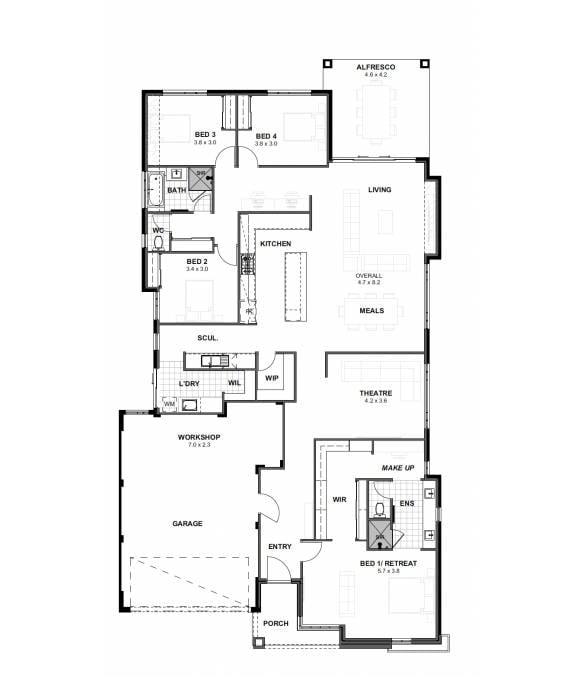 Home Designs with Floor Plans in Perth & WA | newhousing.com.au